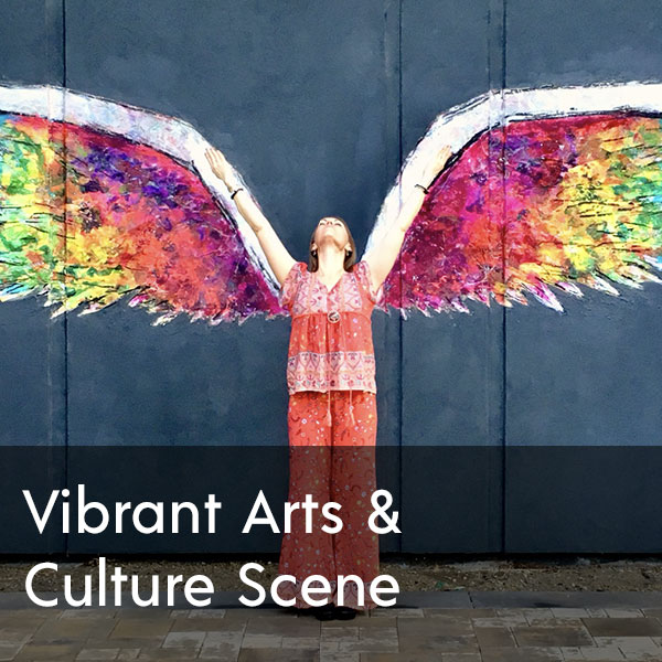 Vibrant Arts & Culture Scene